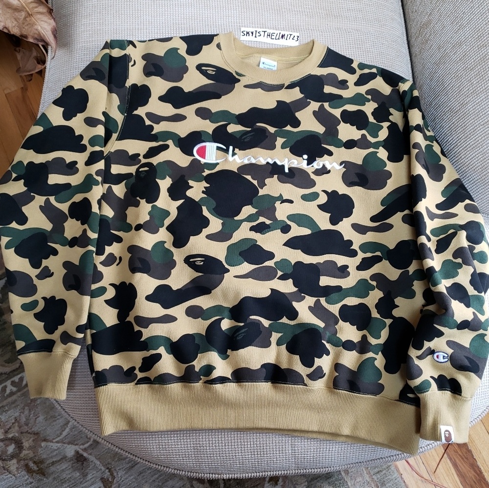 Bape x Champion